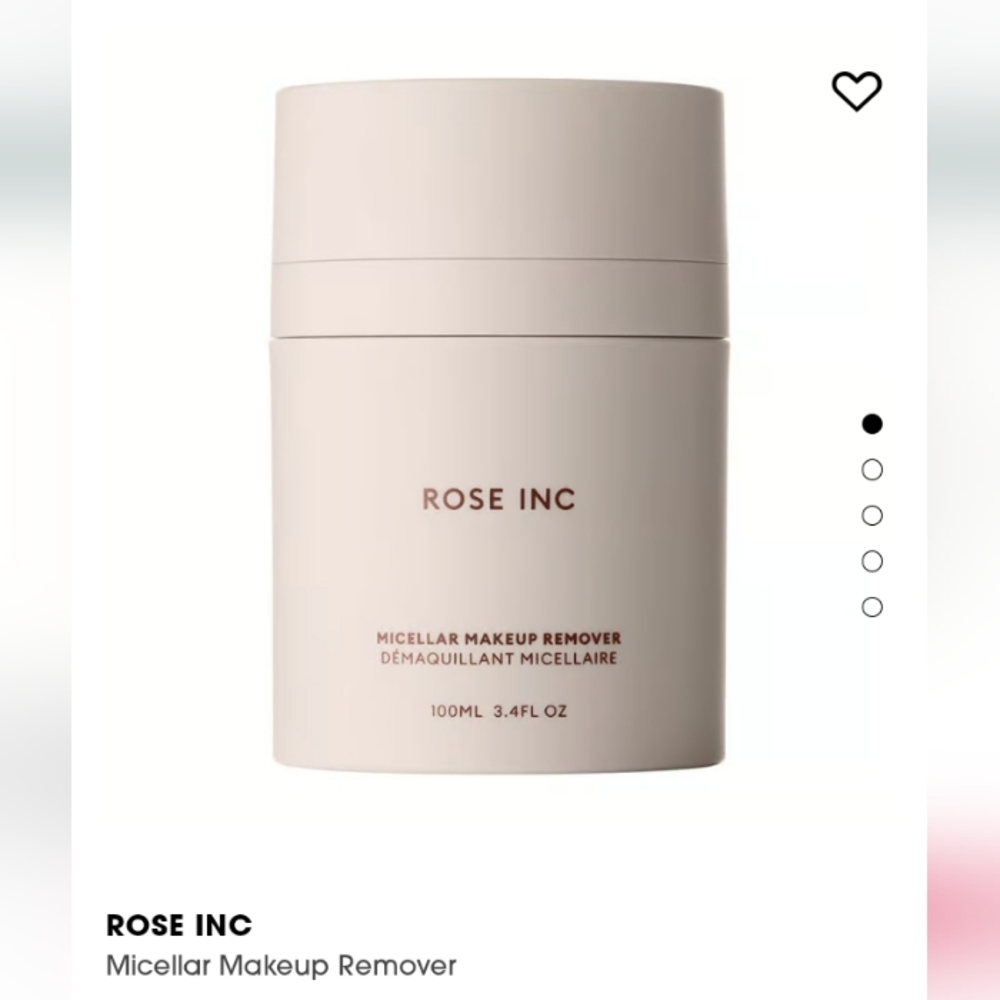Rose Inc Micellar Makeup Remover